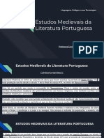 Estudos Medievais Da Literatura Portuguesa