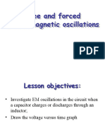 EM Oscillations Circuit