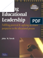 Inviting Educational Leadership - Fulfilling Potential & Applying An Ethical Perspective To The Educational Process (School Leadership & Management) (PDFDrive)