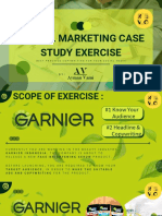 Garnier Case Study Exercise
