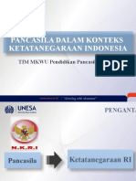Pancasila Dalam Konteks Ketatanegaraan Indonesia: TIM MKWU Pendidikan Pancasila UNESA