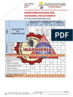 Secundaria - Planificación Anual