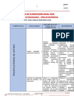 Matriz Del CN 2020 - Inicial, Primaria y Secundaria