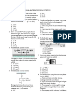 Soal Hukum Newtom