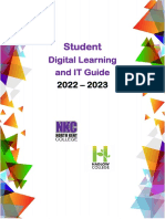 Student Digital Learning & IT Guide 22 - 23 v3 FINAL