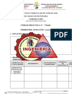 Formato de Planificacion de Unidad 2020