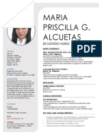 Priscilla Alcuetas Resume