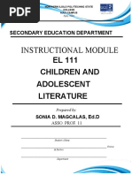 Module Children and Adolescent Lit 2nd Sem 2021