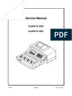 Service Manual CoaDATA 2001/4001