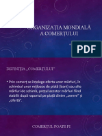 Organizația Mondială a Comertului( Viki.t)