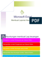 Membuat Laporan Keuangan Excel