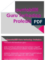 Akauntabiliti Guru Terhadap Profesion