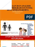 Pemetaan Dan Analisis Situasi Program Stunting Desa Sindangkerta Tahun 2022