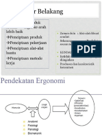 Ergonomi Faal Kerja dan Biomonitoring