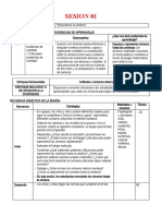 Sesiones de Matematicas