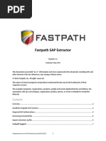 Fastpath SAP Extractor