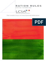 LCIA Arbitration Rules Effective 1 October 2020 DL