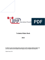 IPF Technical Rules Book 202 1