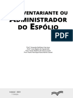 O Inventariante Ou Administrador Do Espólio