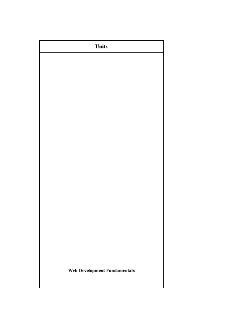 Batch 5 - Frontend Curriculum | PDF | World Wide Web | Internet & Web