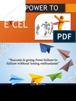 Will Power To Excel