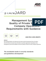 ASIS PSC 1-2012_R2017 Management System for Quality of Private Security Comany Operations