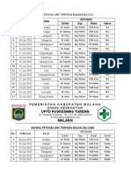 Jadwal Petugas ANC Terpadu Juli 2020