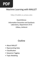 Download Mallet Tutorial by Mandeep Kang SN59404911 doc pdf