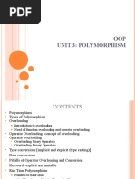 COMPBBE39312rObjrBh - OOP Unit 3 Polymorphism