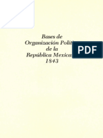 Bases Orgánicas 1843 México