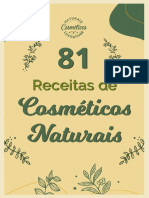 81 Receitas de Cosmeticos Naturais