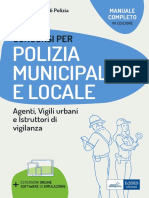 Manuale Concorsi Polizia Municipale e Locale 2021 Indice