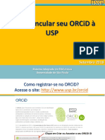 Tutorial ORCiD Como Vincular Seu Id USP Corrigido