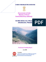 Government of India Central Electricity Authority: 140 MW Dikhu H.E. Project