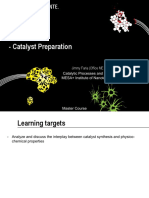 Catalyst Preparation Optimization