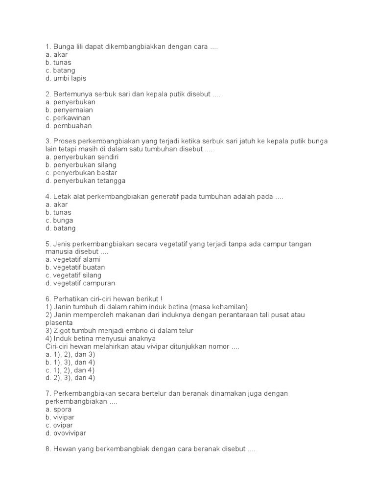Memahami Konsep IPA Kelas VI: Tema 1, Subtema 3.1, PH 1 – Kunci Sukses Belajar