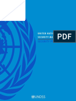 UN Security Policy Manual Overview