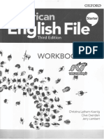  Workbook American English File STARTER