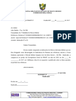 05 - Oficio nº 002 -  Ao Cmte 1º BPM - Notificação do Sindicado