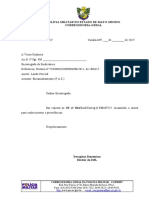 40 - Oficio nº 3256  - Ao Sr. Encarregado  - Laudo Exame Corpo Delito