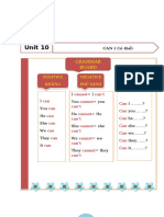 Ngữ pháp tiếng anh tiểu học đặc biệt, file Word chất và đẹp UNIT 10