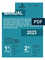 MANUAL RESIDÊNCIA 2023 (R$4.106 BOLSA)