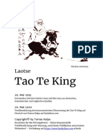 Tao Te King von Laotse auf Deutsch von Tomas Kalpa 20201104