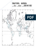 Outline Map of World Master