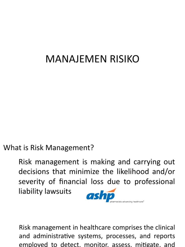 A Comprehensive Overview of Risk Management Protocols and Procedures