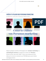 Créer Et Utiliser Des Personas Marketing - Adonnante