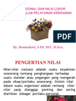 Nilai Personal Dan Profesional