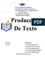 Producción de Texto Escrito