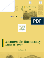 Annaes Do Itamaraty - Anno II - 1937 - Volume II
