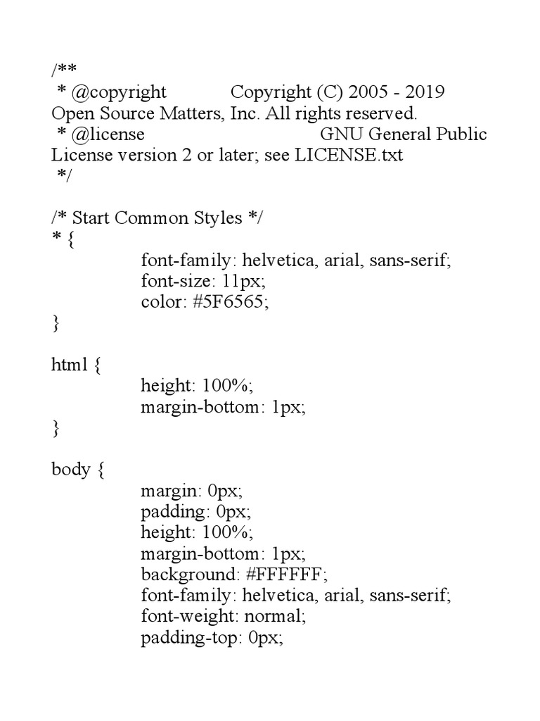 Css Style 5 | PDF | Computers